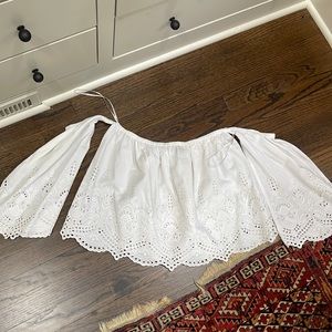 Zara off the shoulder top